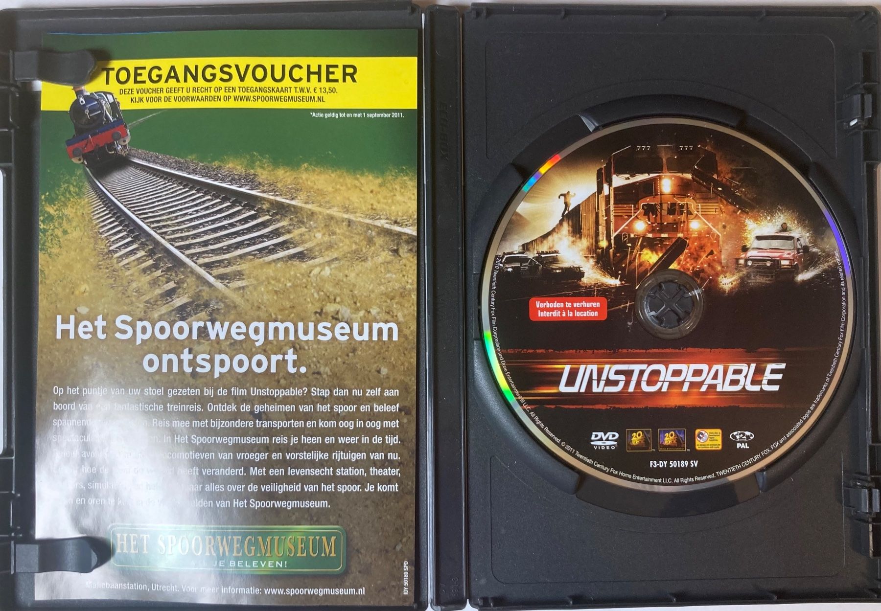 Tutti i DVDs: DENZEL WASHINGTON / CHRIS PINE - UNSTOPPABLE – Usato da Poliez-Pittet venduto da Newtown-Records 2