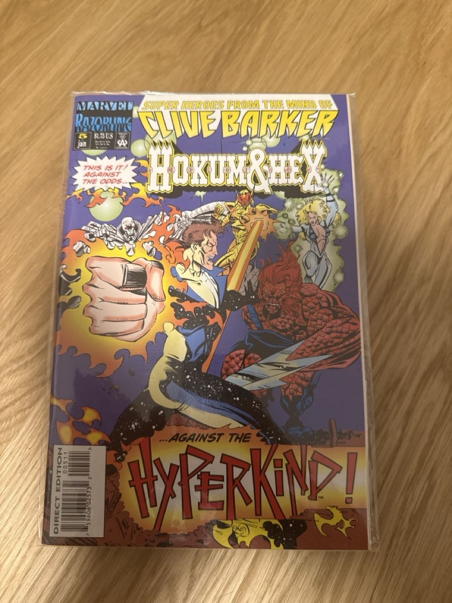 Fumetti: Comic Marvel Clive Barker Hokum & Hex Nummer 5 – Usato da Buchrain venduto da Steeefan