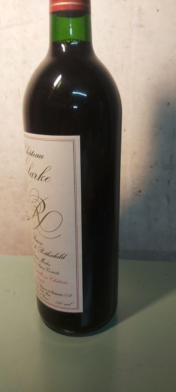 Wein: 1 Flasche Château Clarke 1989 – Neu (gemäss Beschreibung) aus Uffikon von Betterwo 2