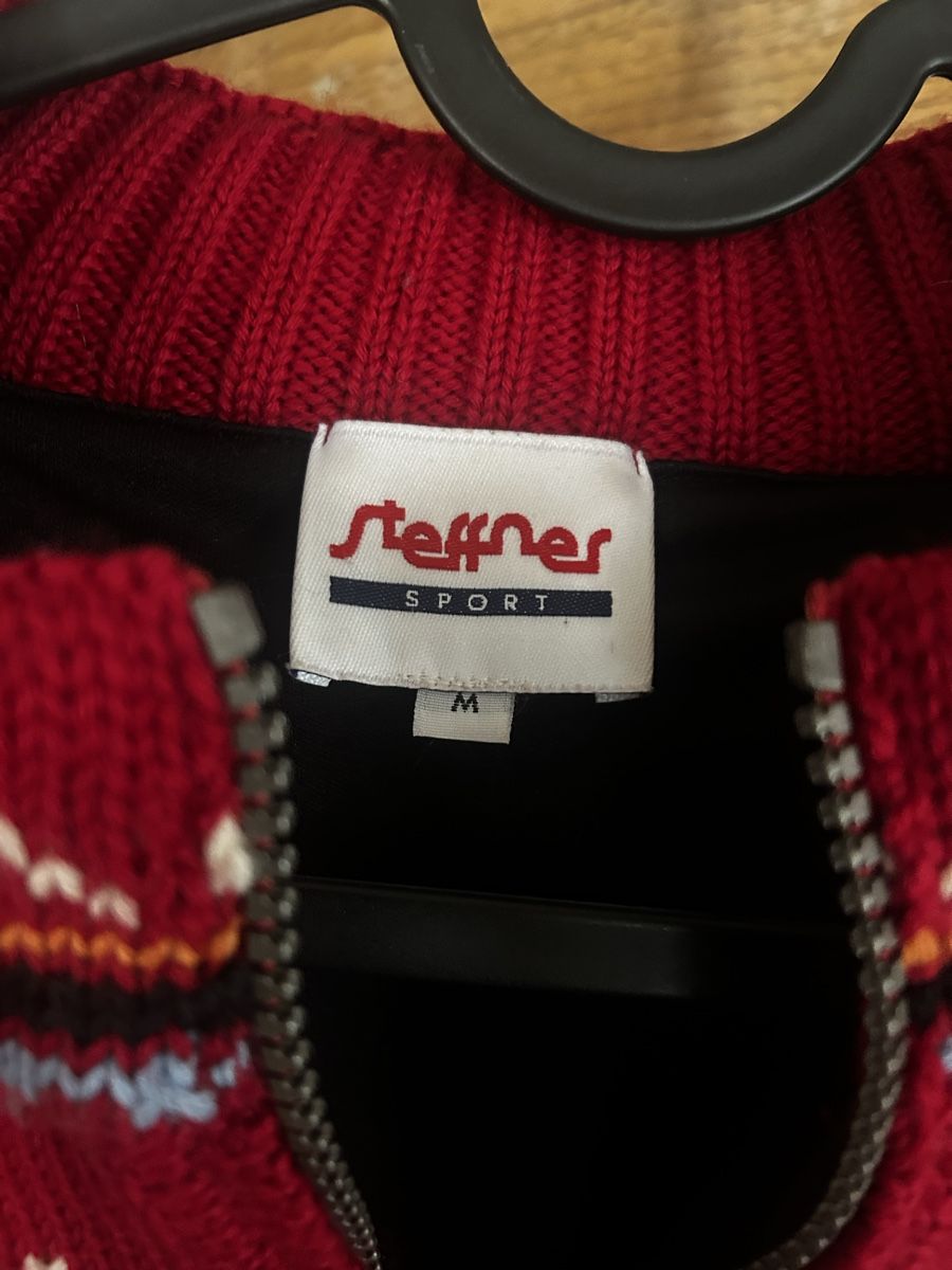 Pullover & Sweatshirts: Strickpullover Steffner Sport rot schwarz Grösse M – Neu (gemäss Beschreibung) aus Wiesendangen von ktuefeli 1