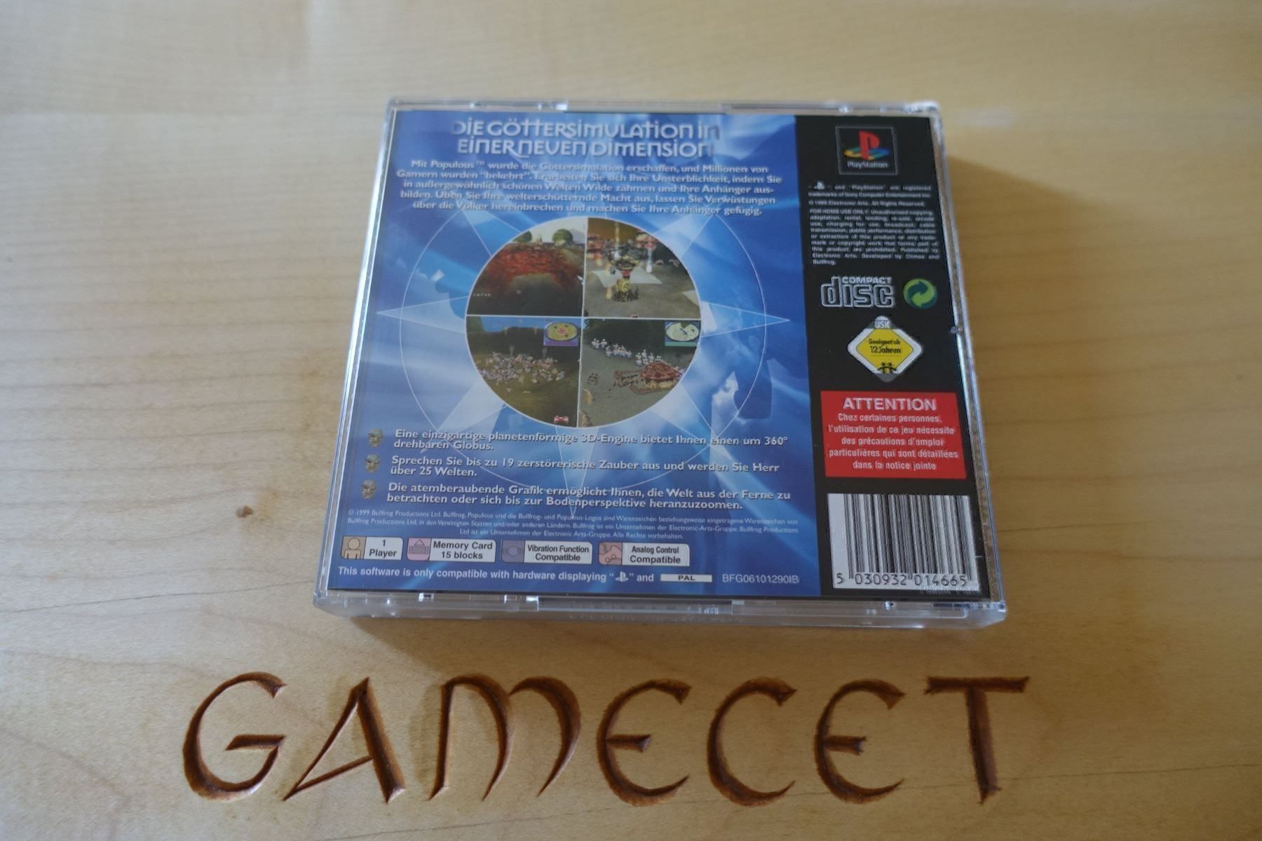 Sony Giochi: Populous: The Beginning – Usato da Steinach venduto da Gamecet 2