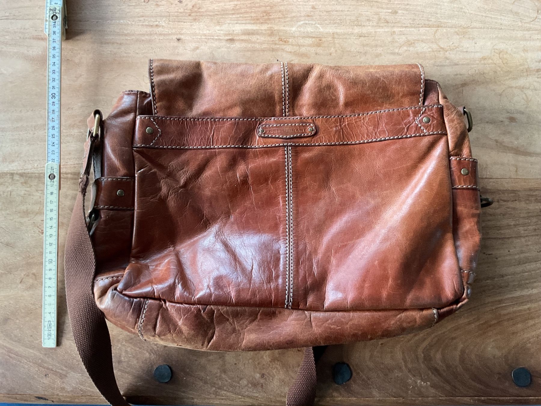 Fossil Taschen: Leder-Umhängetasche – Gebraucht aus Dübendorf von Mittwoch.2023 1