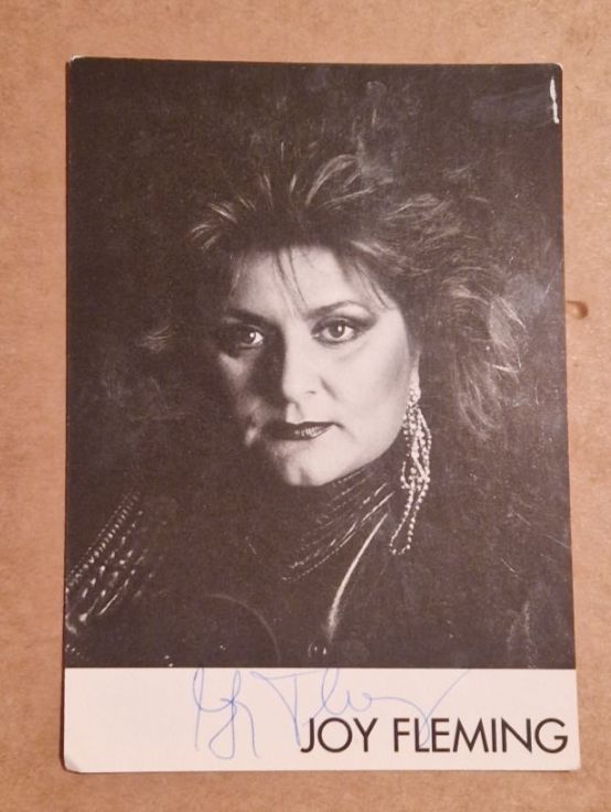 Autografi: Joy Fleming - handsigniert – Usato da Menziken venduto da Autogramme