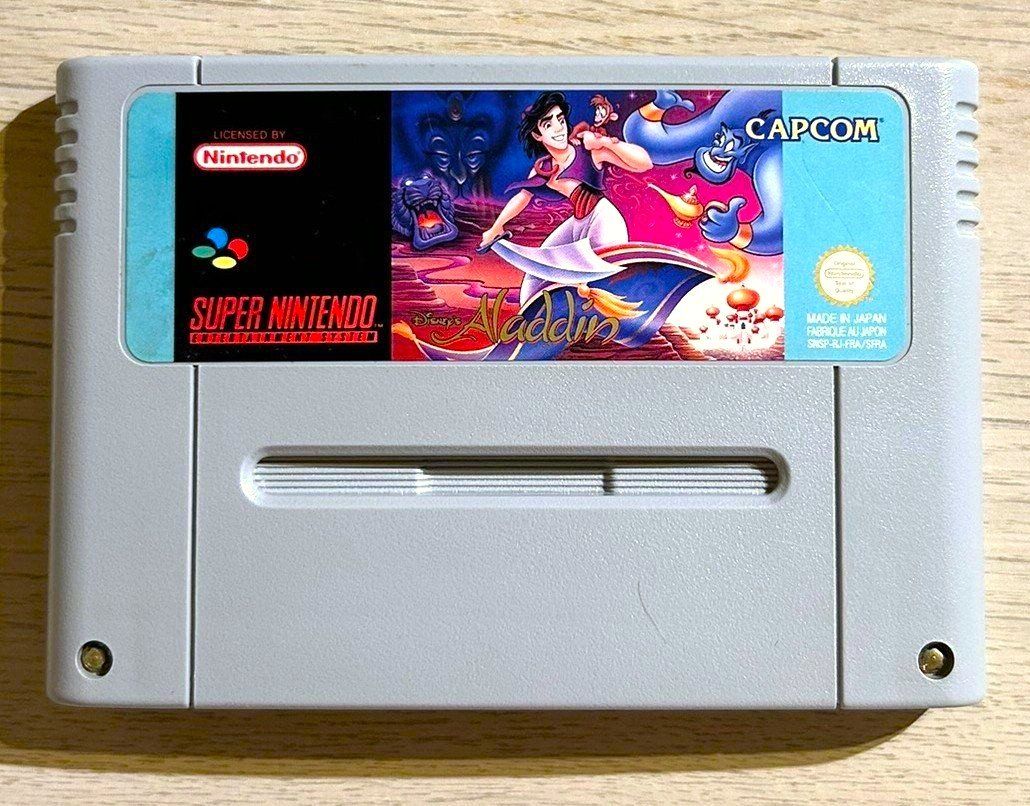 Nintendo Giochi: Disneys Aladdin Super Nintendo SNES – Usato da St. Gallen venduto da Alpine.Arcade