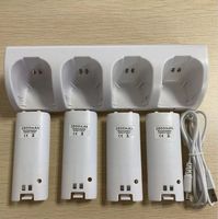 Nintendo Controller Ladestation + 4 Akku