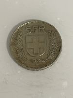 5 Franken 1932  Silber