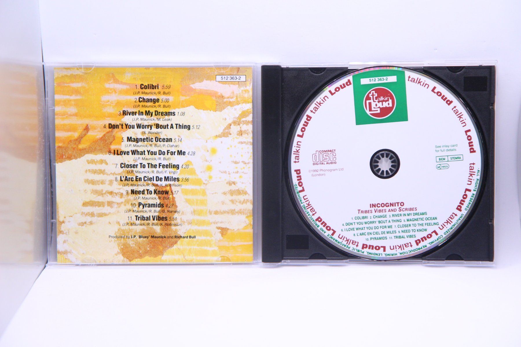 CDs: CD Incognito - Tribes Vibes + Scribes – D'occasion à Ernetschwil par luisvonerni 2