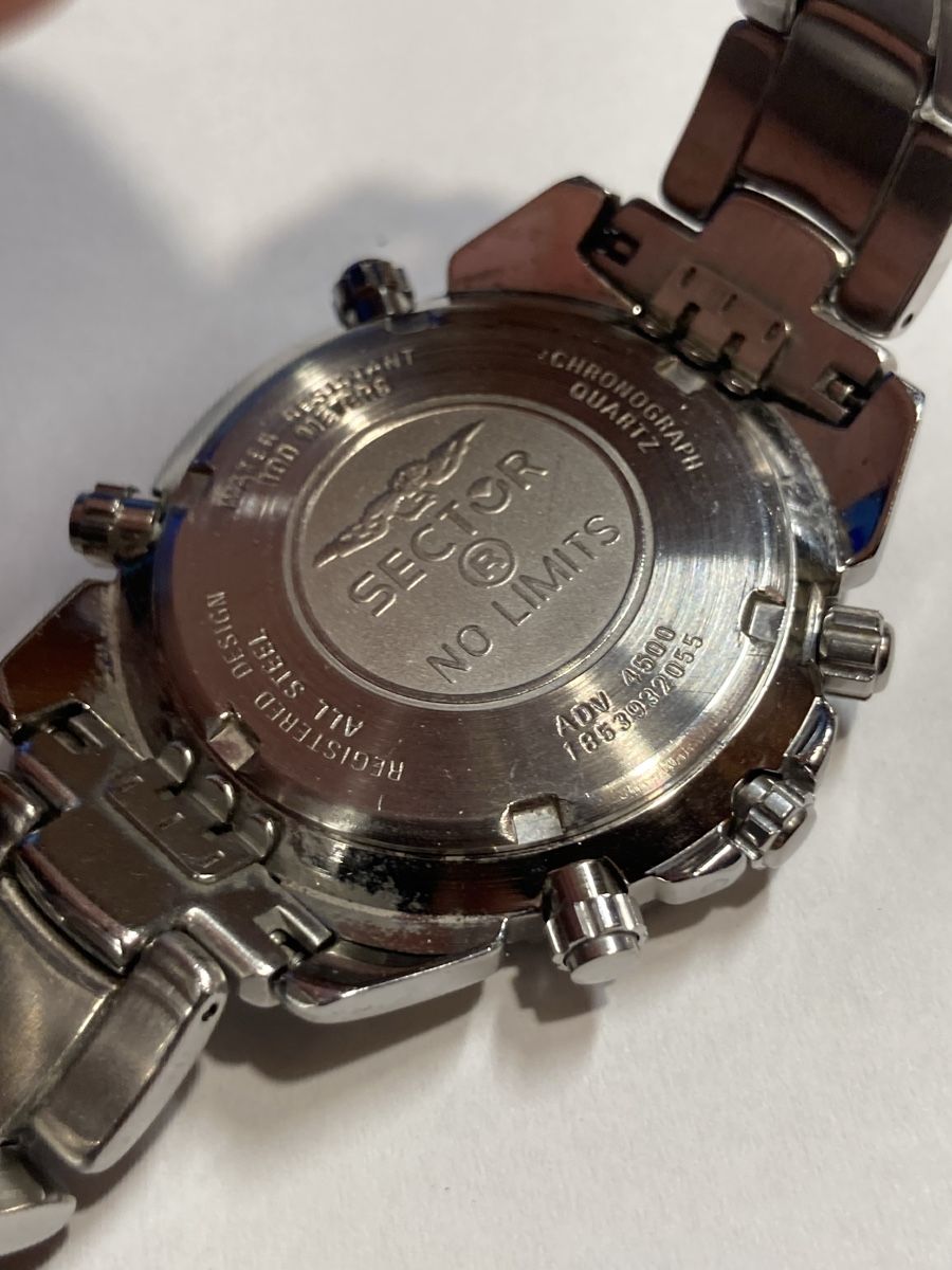 Sector Orologi: Sector no limits 450 chronograf , 42 mm – Usato da Glattbrugg venduto da vintagemania 5