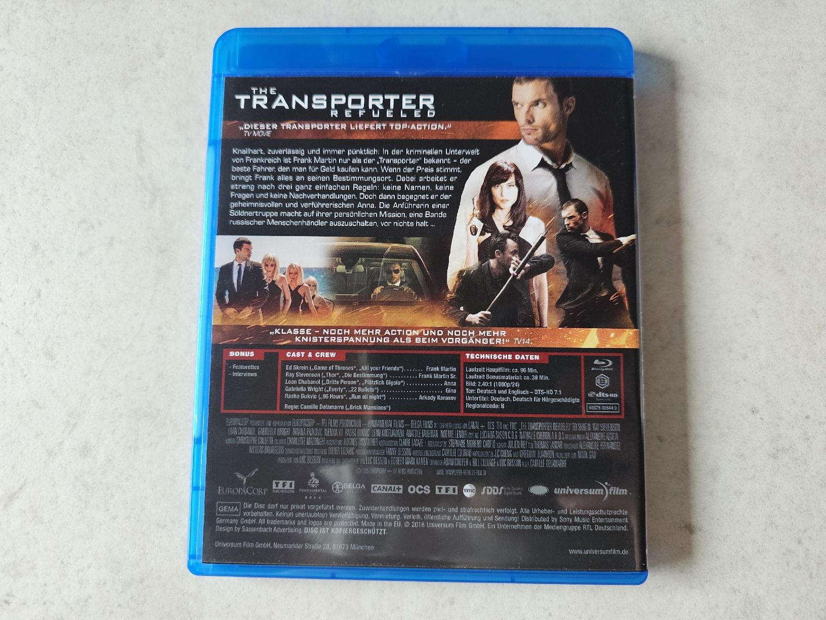 Tutti i DVDs: The Transporter Refueled  /  Bluray – Usato da Schneisingen venduto da backstore24 1