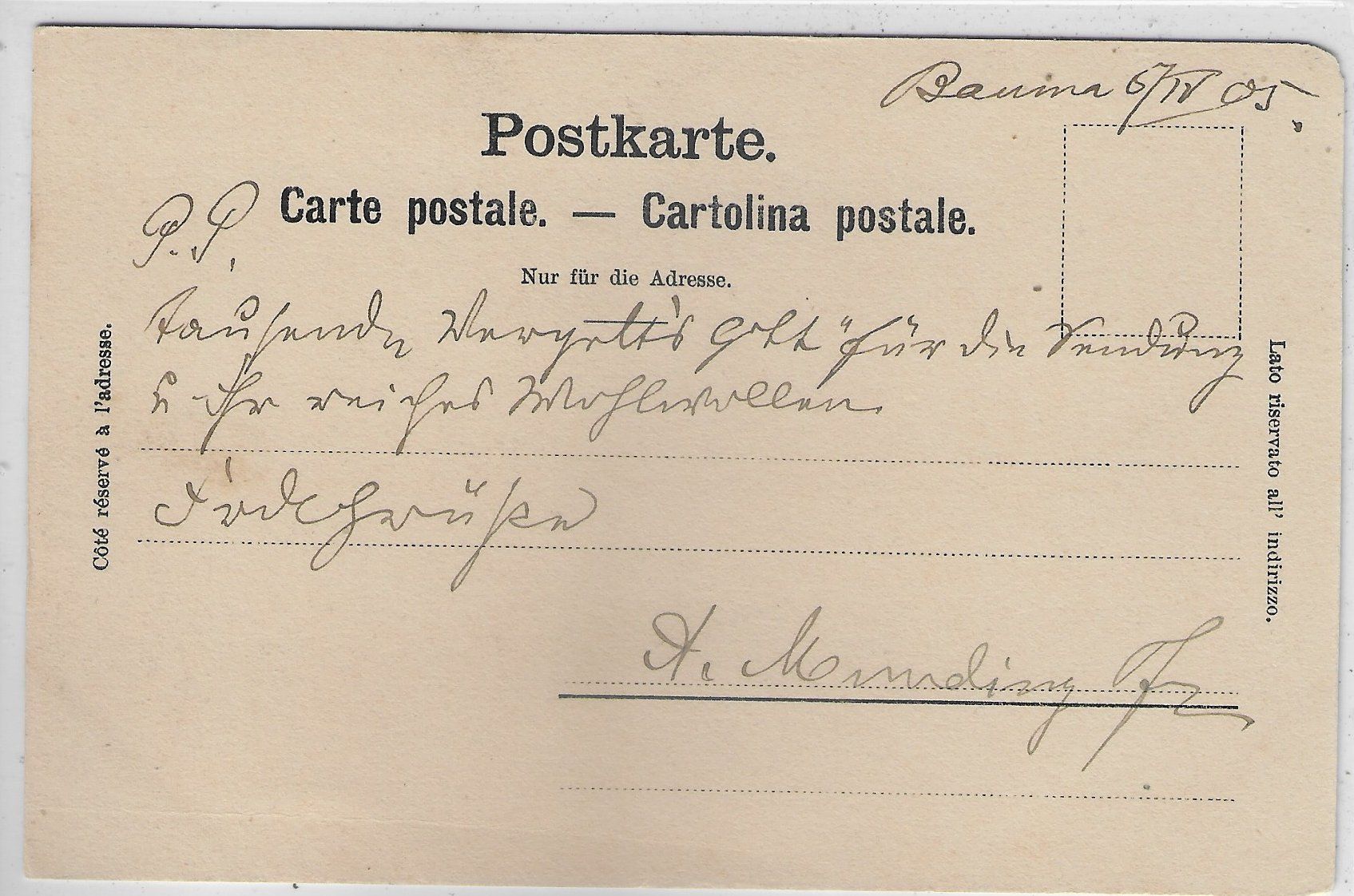 Cartoline postali: Klosterkirche Rheinau – Usato da Ettingen venduto da Kartenplanet 1