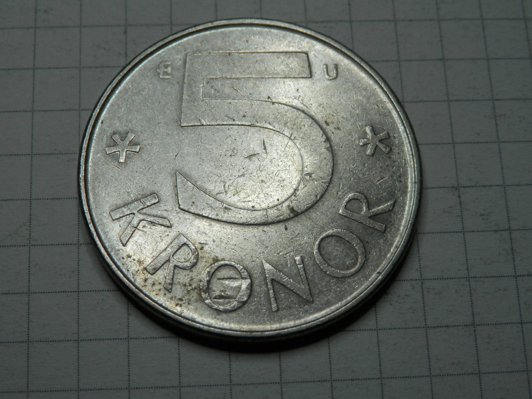 Tutti le monete: Schweden  5 Kronen, 1982 – Usato da Weiach venduto da weiach81 1