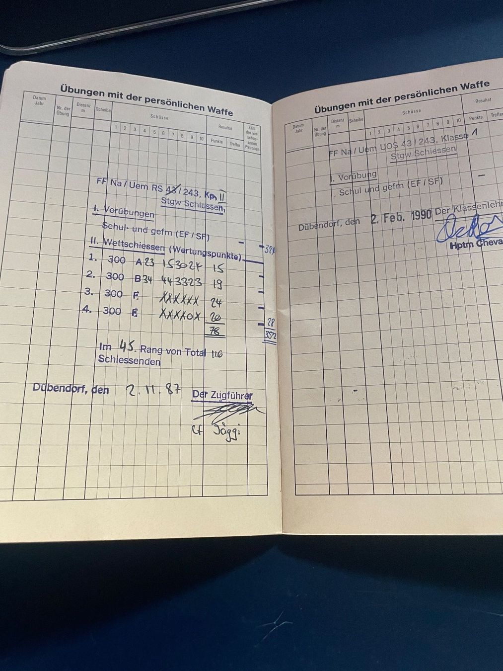 Libri: Militär Dienstbüchlein/Schiessbüchlein – Usato da Volketswil venduto da rubin74 7