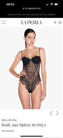 La Perla Body Spitze Gr. 70B Neu & OVP