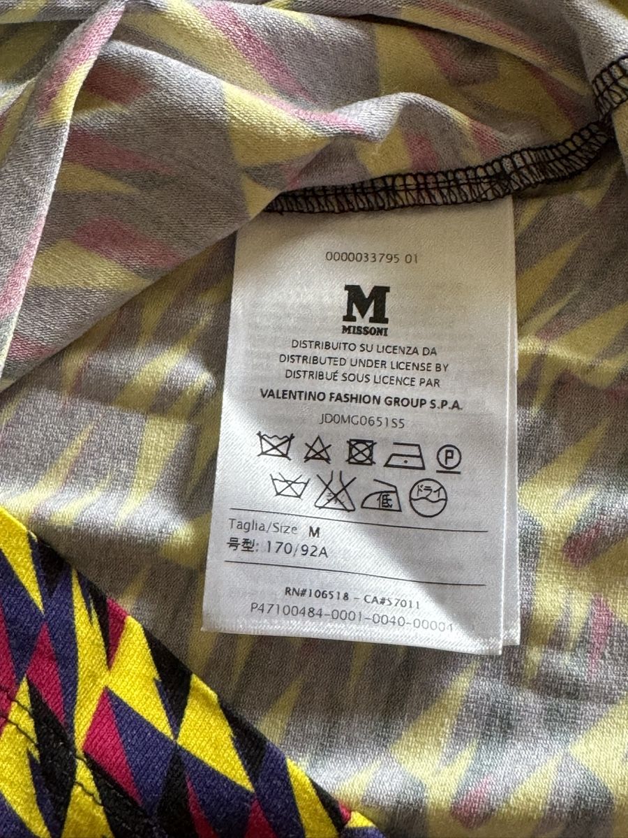 Missoni T-shirt: T-Shirt Missoni, Gr. M, – Usato da Aesch BL venduto da Micimacko-4 4
