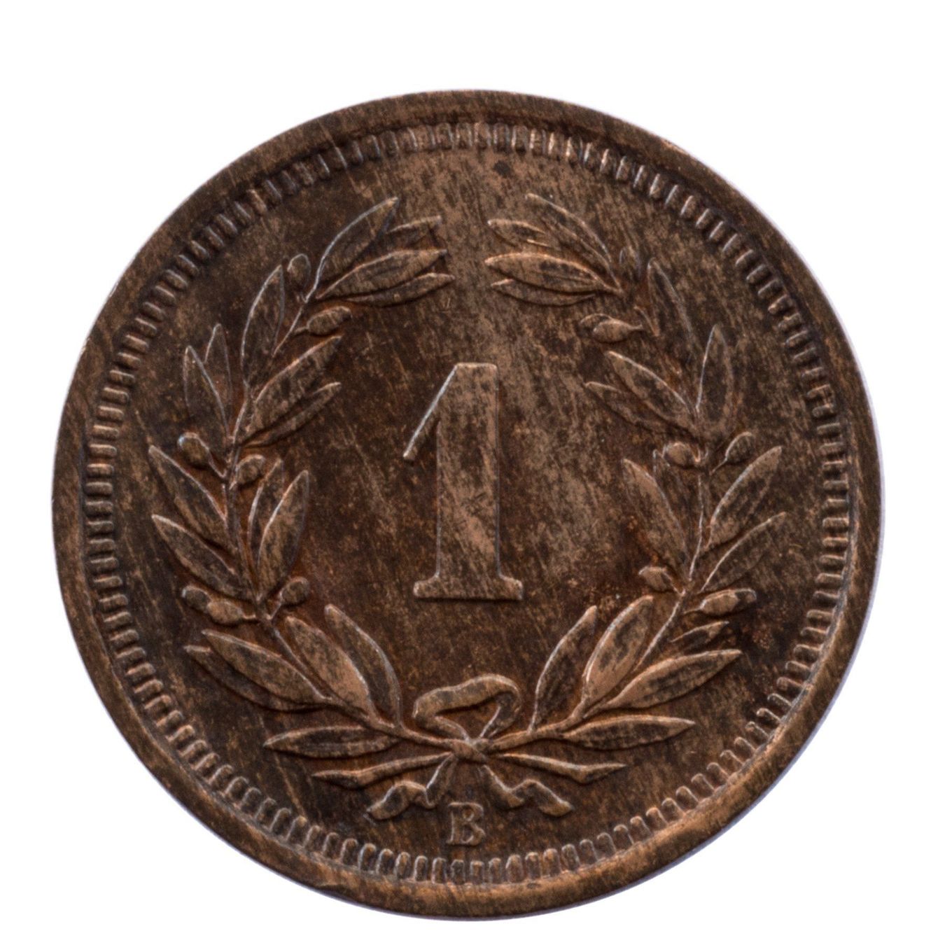 Tutti le monete: Schweiz / Suisse - 1 Rappen - 1930 – Usato da Rotkreuz venduto da Swiss-Coins 1