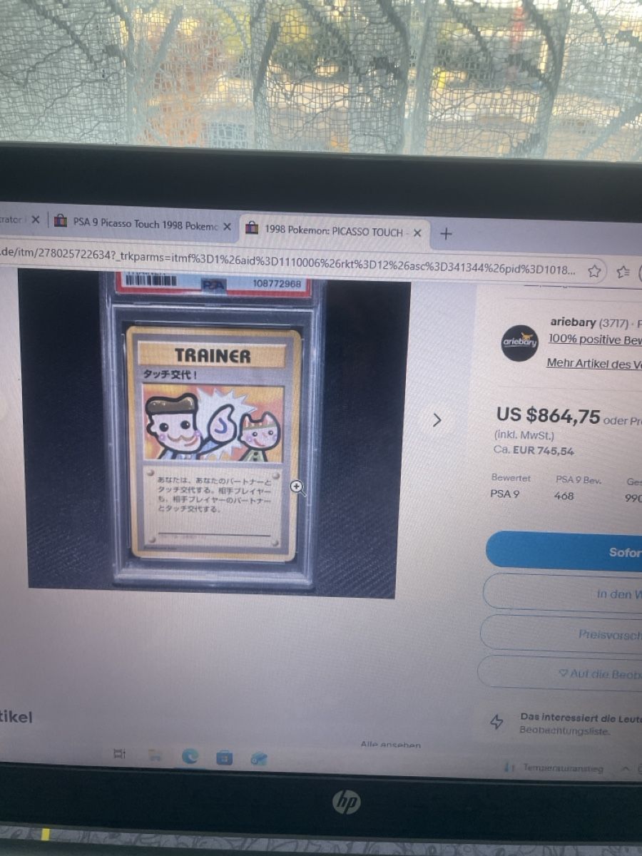 Pokémon Sammelbilder & Trading cards: Pokemon Pikachu Touch Illustrator SET 1998 PSA9/10 – Neu (gemäss Beschreibung) aus Bellach von Pokemam 2