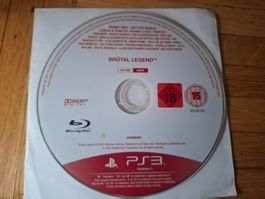 Jeu PS3 Brutal Legend - version promotionnelle disque seul