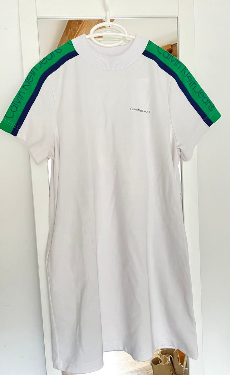 Calvin Klein Vestiti: Calvin Klein Jersey kleid / Shirt – Nuovo (secondo la descrizione) da Füllinsdorf venduto da Sternenblick19
