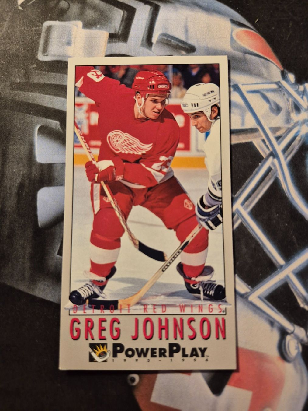 NHL Carte collezionabili: NHL Greg Johnson Detroit Red Wings – Usato da Treiten venduto da Sauber73