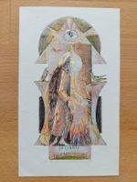 Exlibris Antanas Kmieliauskas - Prägeradierung Religion sign