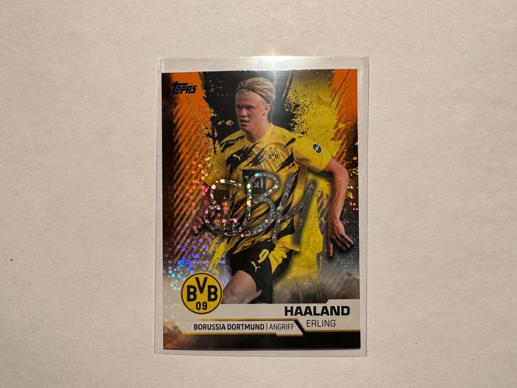 Panini Carte collezionabili: 2021 Topps BVB Set Erling Haaland  /75 – Usato da Hagendorn venduto da Pokecollectorch