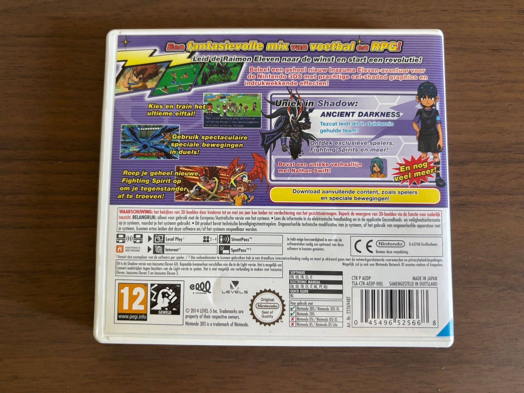 Nintendo Giochi: Inazuma Eleven GO: Shadow [3DS] – Usato da Killwangen venduto da Ryusens 1