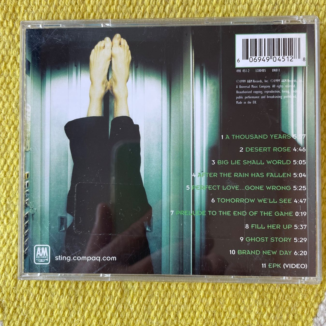 CD: STING-BRAND NEW DAY – Usato da Rorschacherberg venduto da CD-Roli 1