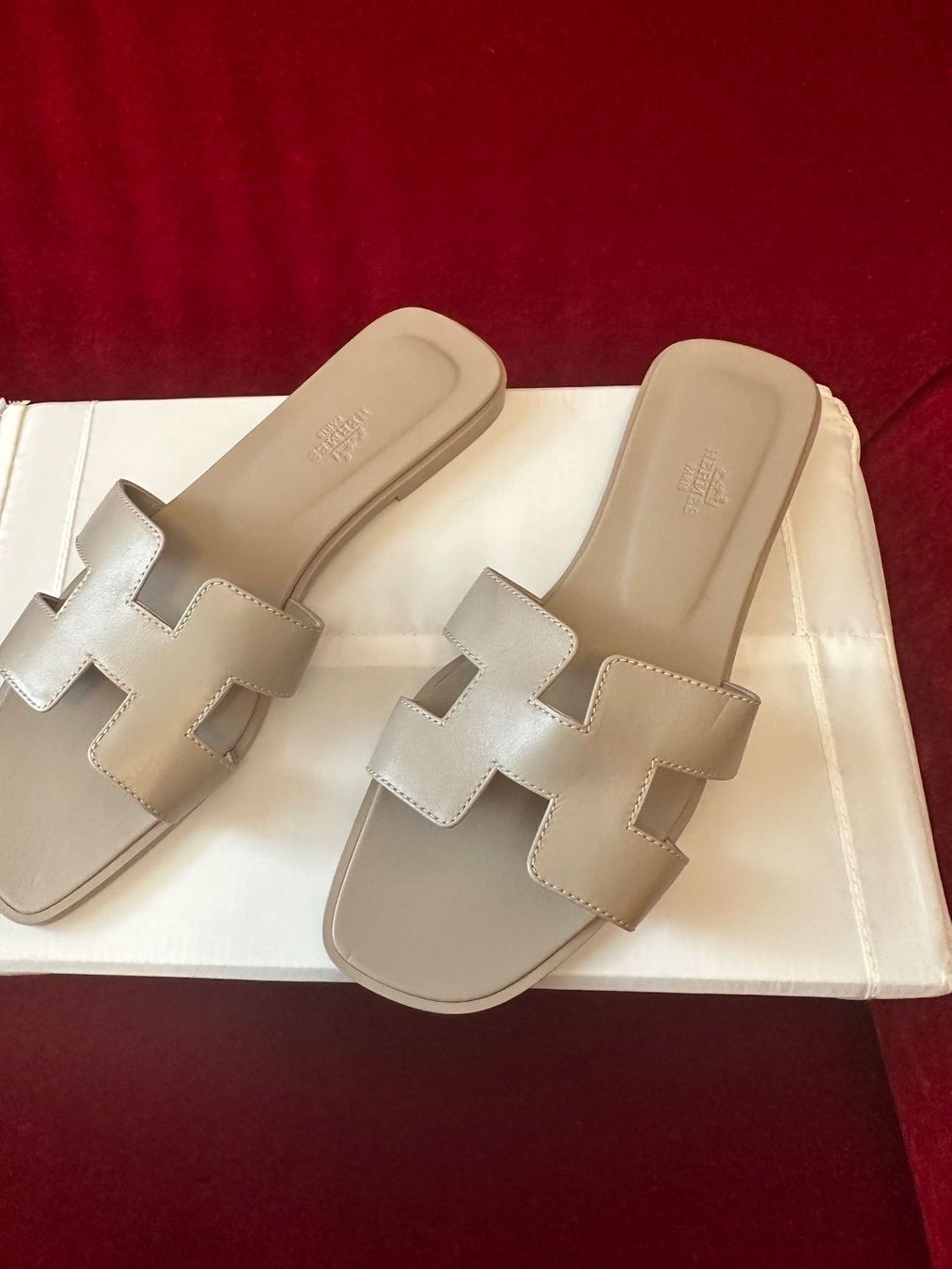 Hermès Scarpe da donna: Neue Oran Hermes Sandalen Gr 41 – Nuovo (secondo la descrizione) da Basel venduto da Blausara707 3