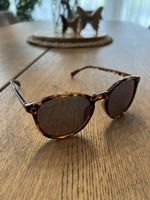 Sonnenbrille im Retro Look, Top Zustand, Braun gemustert