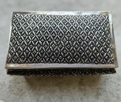 Antike Schmuck- oder Cigaretten- Schatulle in Silber 900/000
