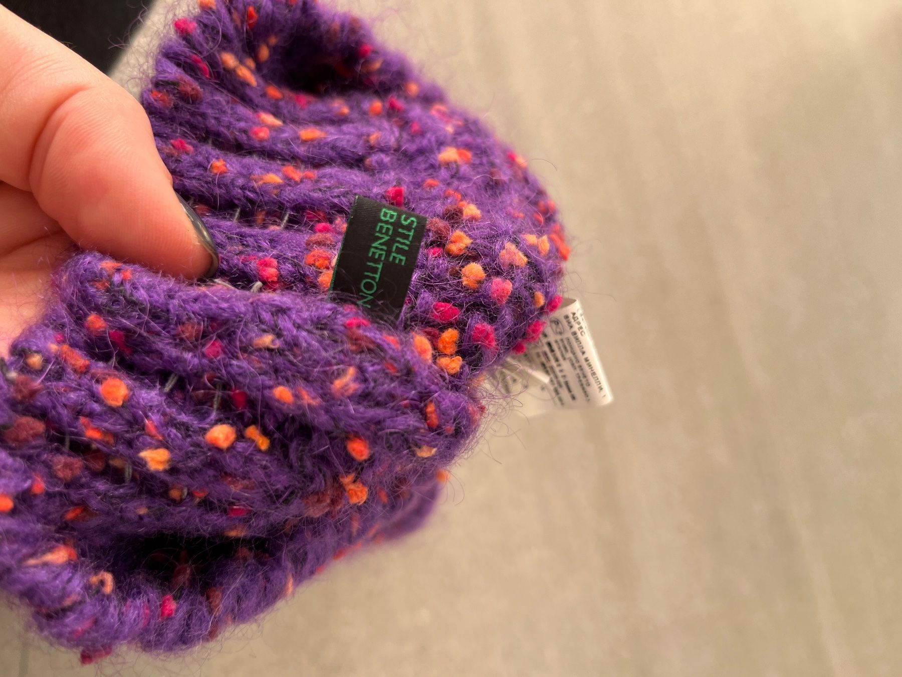 Benetton Copricapi, berretti & cappellini: Cuffia Benetton – Usato da Besazio venduto da EmyScucy 1