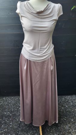 Jupe beige