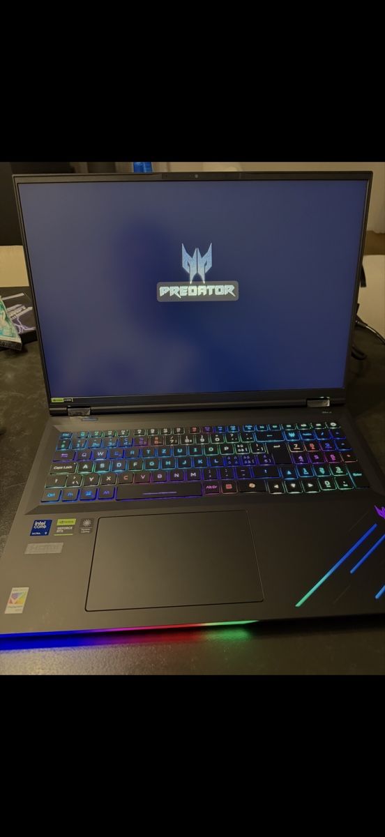 Acer Notebook: Acer Predator Helios 18 AI – Usato da Augst BL venduto da LocalBoss