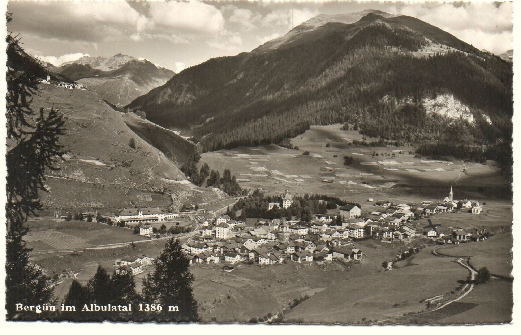 Cartoline postali: BERGÜN im Albulatal – Usato da Jona venduto da philajona