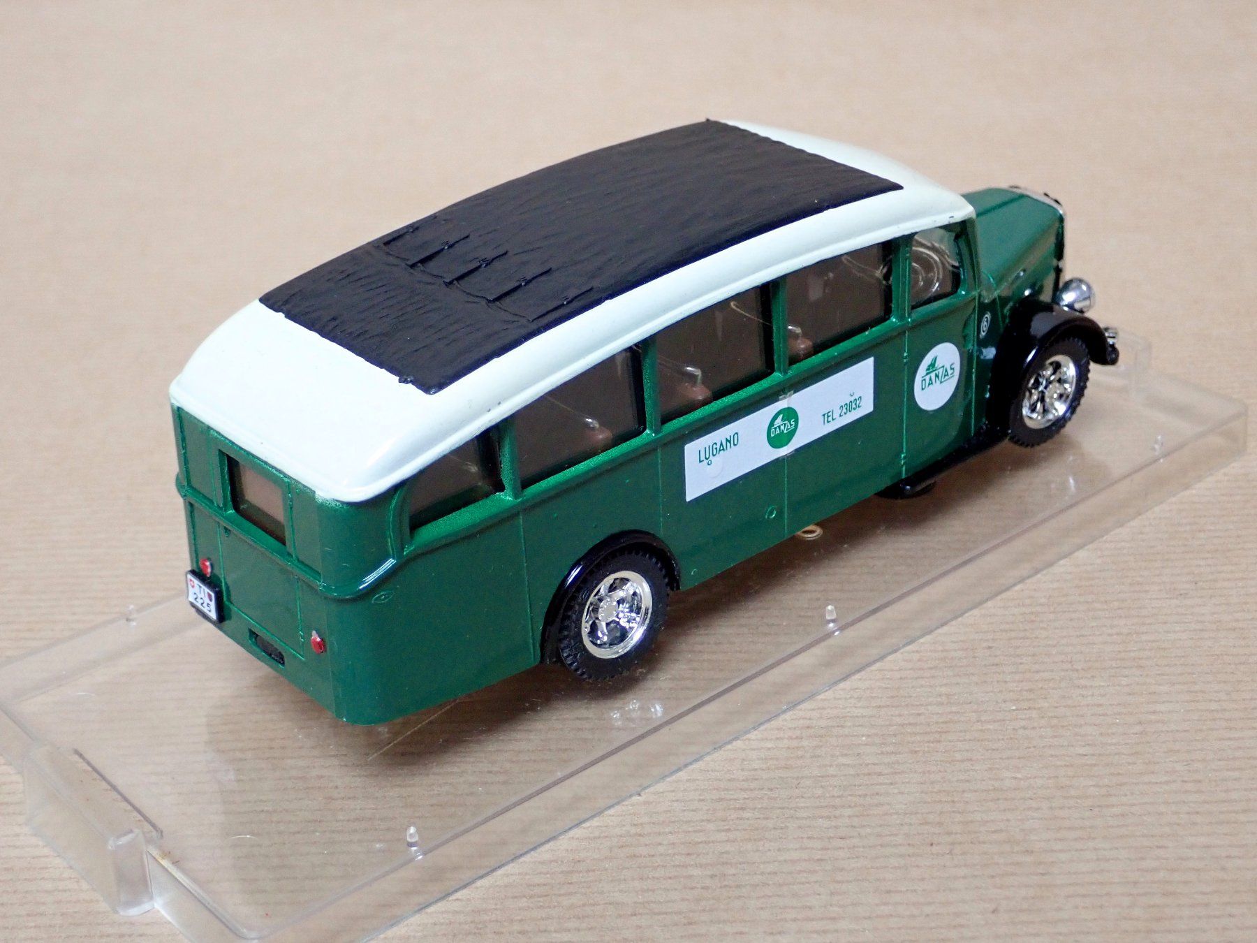 Saurer Modellautos: Saurer Type C Bus Danzas Lugano - Vitesse – Neu (gemäss Beschreibung) aus Winterthur von 602ccm 2