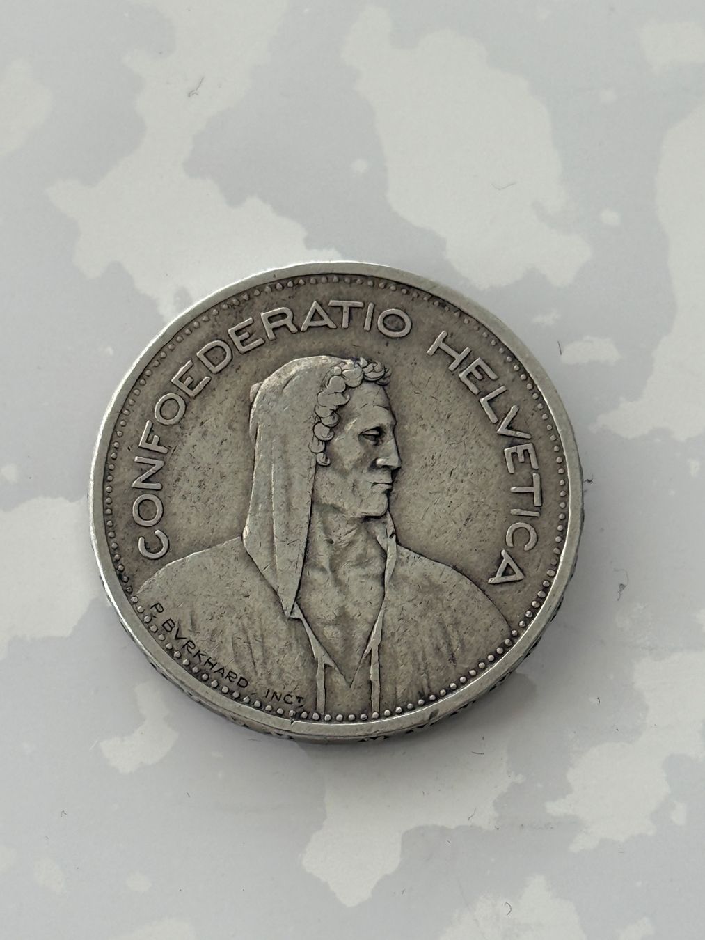 Tutti le monete: 5 Franken 1935  Silber – Usato da Wallisellen venduto da SWISS_SILVER1