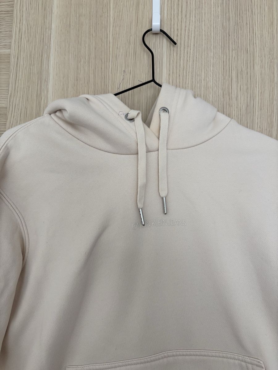 Calvin Klein Maglioni & Felpe: Calvin Klein Kapuzenpullover beige Gr. S Hoodie – Usato da Basel venduto da DressDrop 2