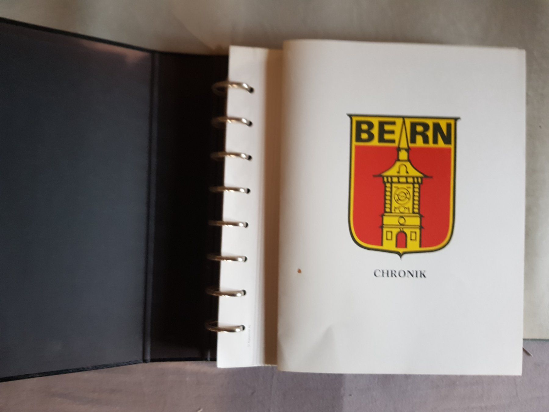 Libri: Bern Chronik - Ring Buch - Sir Rowland Hill AG – Usato da Walterswil BE venduto da Lonitti 4