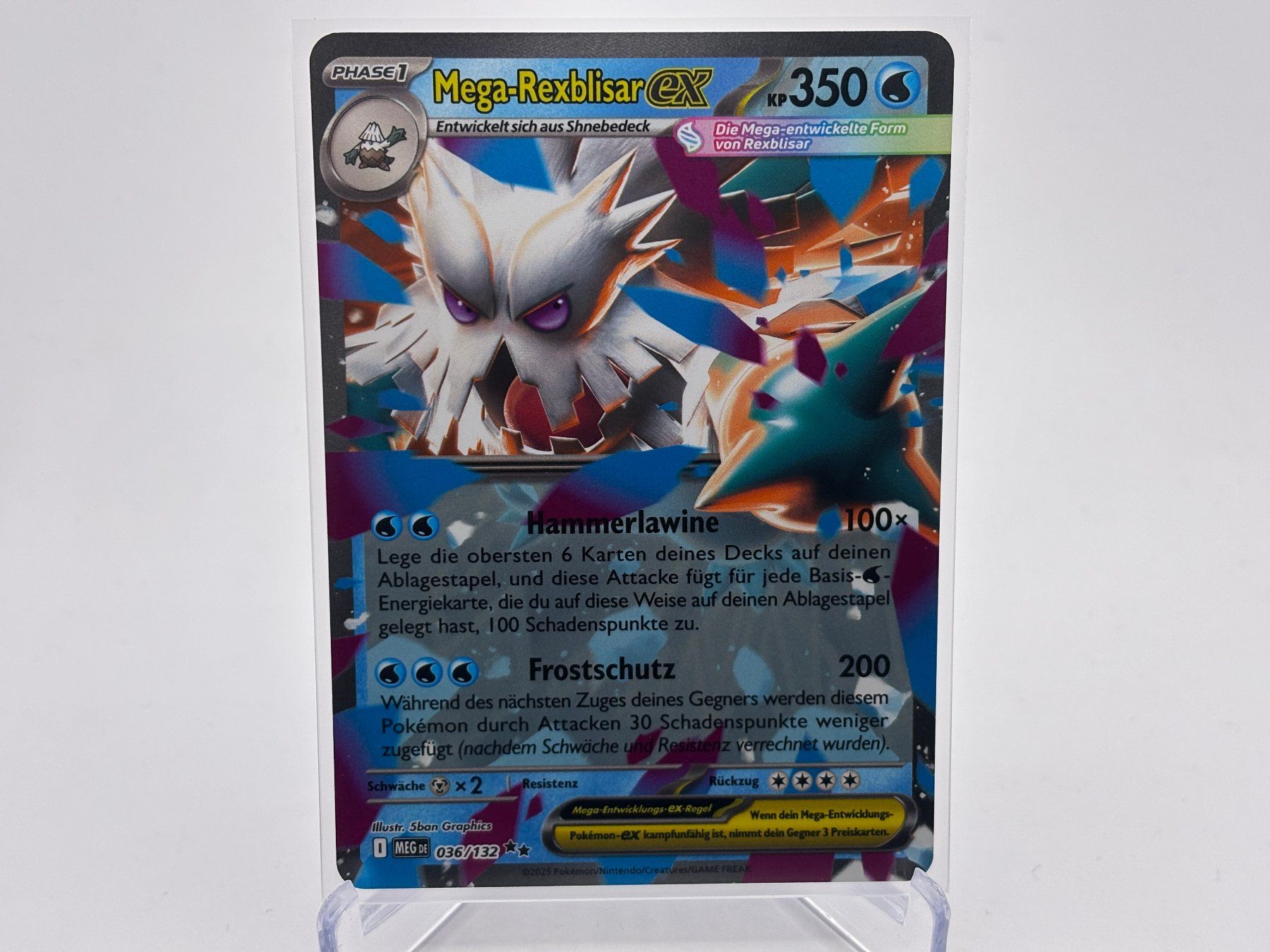 Pokémon Carte collezionabili: Mega-Entwicklung - Mega Rexblisar ex  (MEG 36) - DE – Nuovo (secondo la descrizione) da Allschwil venduto da Bullach