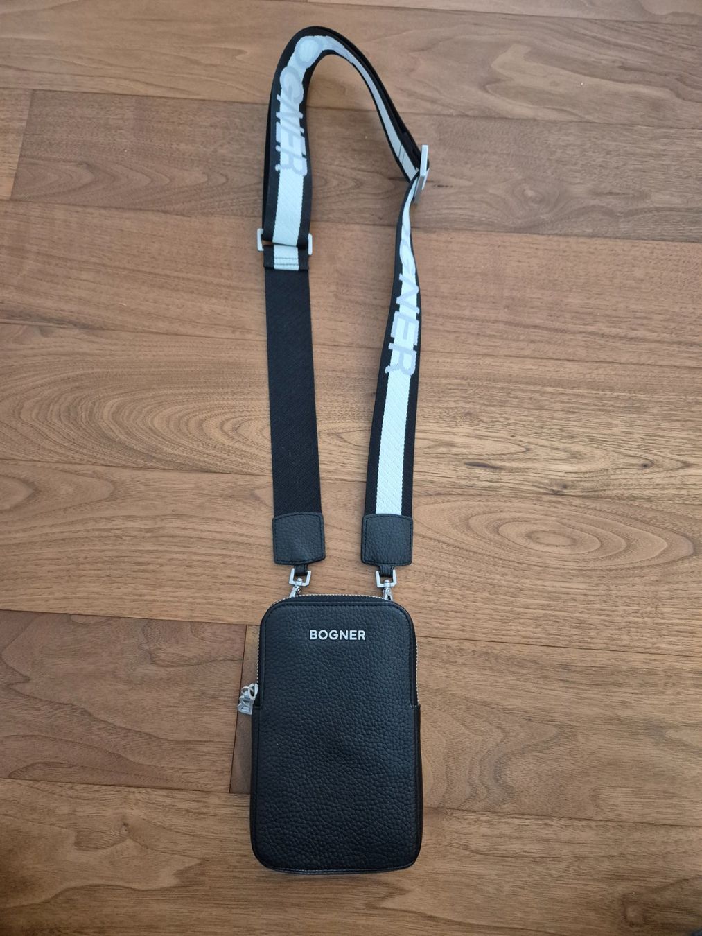Bogner Borse da donna: Bogner Handytasche Leder schwarz – Usato da Dielsdorf venduto da Tombu