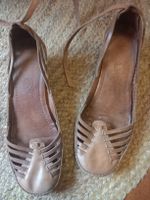 Sandales d'été femme cuir tressé beige taille 37 Ricardo.ch 