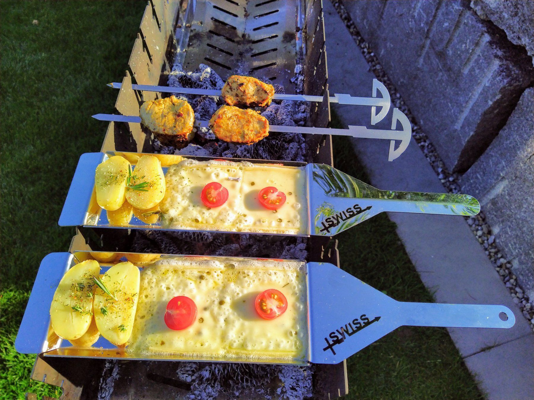 Grills: SWISS Spiessligrill Basispaket - nachhaltig & langlebig – Neu und originalverpackt aus Sempach von DussBe6204 7