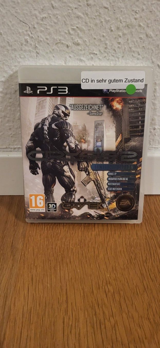 Sony Spiele: PS3 - Crysis 2 – Gebraucht aus Münsingen von DigitaleSpielecke
