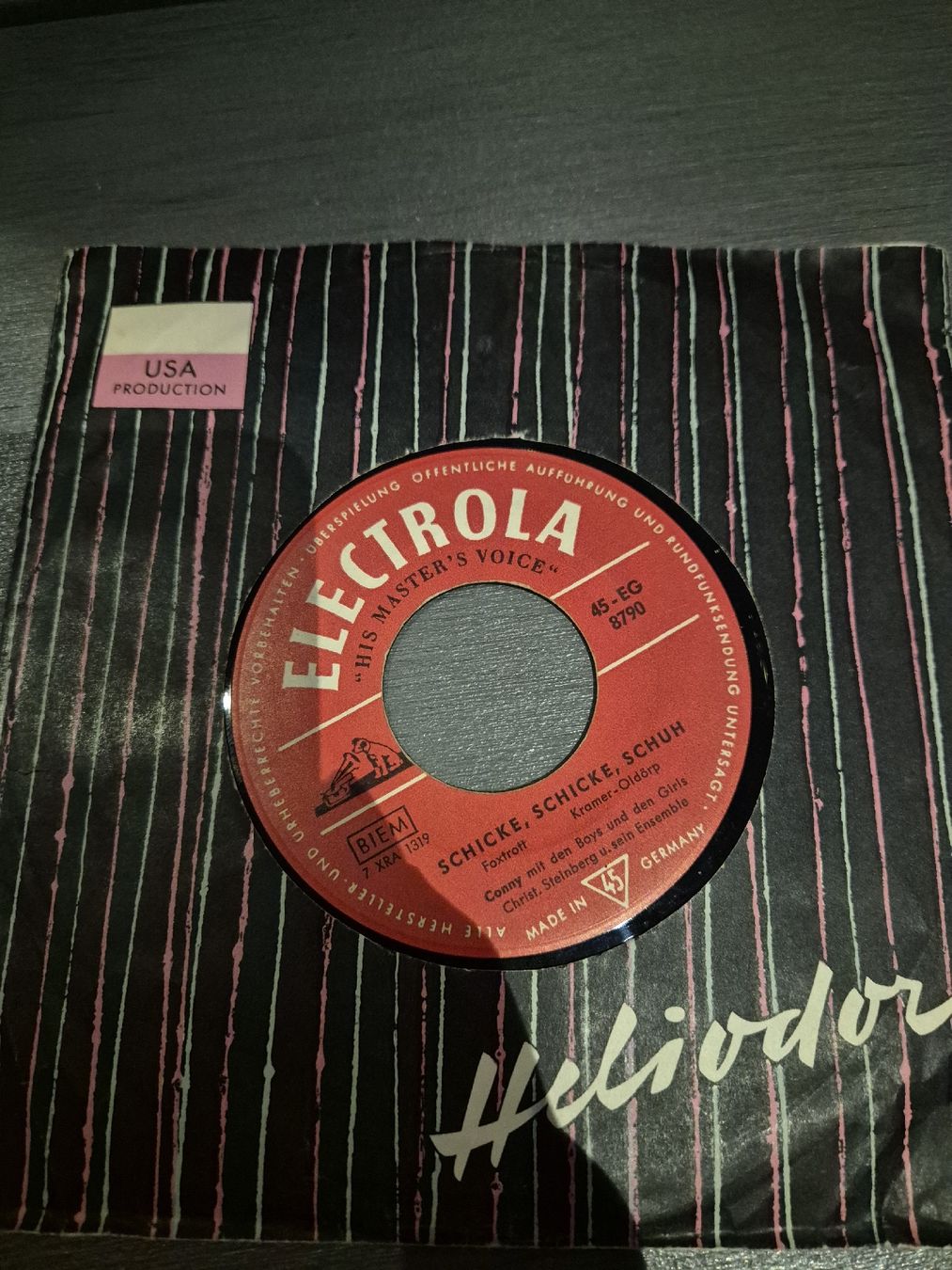 Dischi in vinile: Schicke, alte Single schicke schicke schuh – Usato da Grandval venduto da JeroenK 1