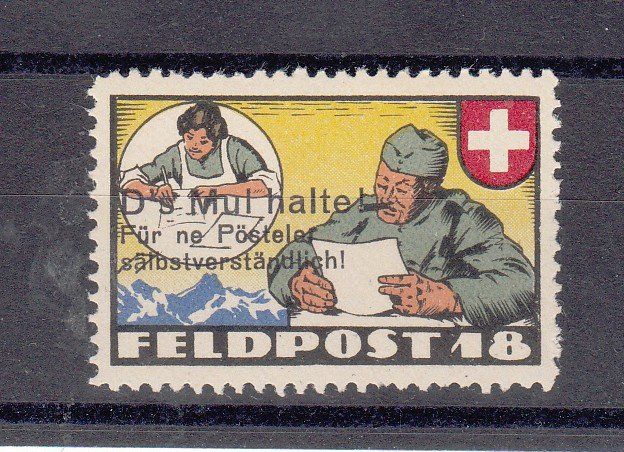 Tutti i francobolli: Feldpost 12/1** Feldpost.18 Kat.10.- – Usato da Herrliberg venduto da Lfrifda
