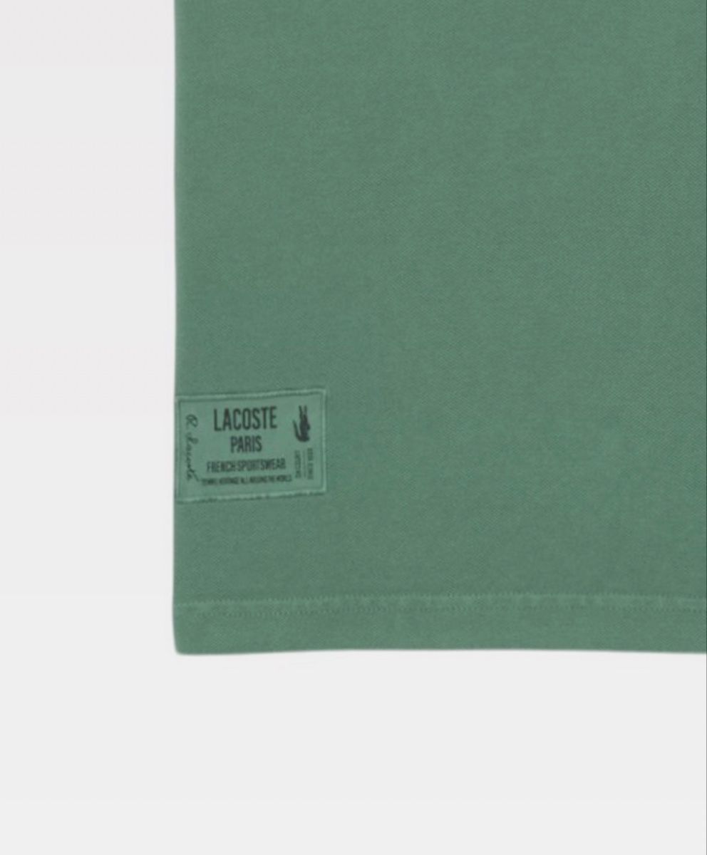 Lacoste Magliette Polo: Polo Lacoste Washed Green – Nuovo e nell'imballaggio originale da Biel/Bienne venduto da Akwawini 2