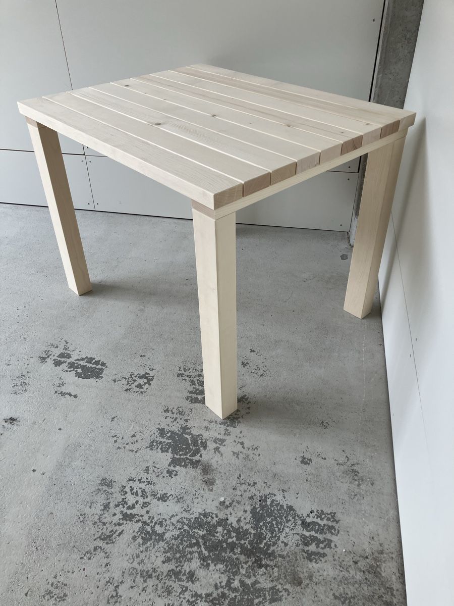 Tavoli: NEU Gartentisch aus Fichte 1m x 0.8 m – Nuovo (secondo la descrizione) da Werthenstein venduto da LEGE77 1