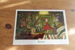 Ghibli Japan Postkarte - Arietty Borger