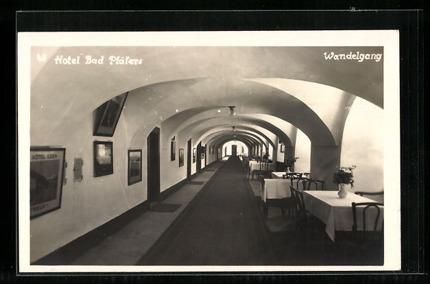 Cartoline postali: Bad Pfäfers, Hotel Bad Pfäfers, Wandel – Usato da Berlin venduto da bartko-reher