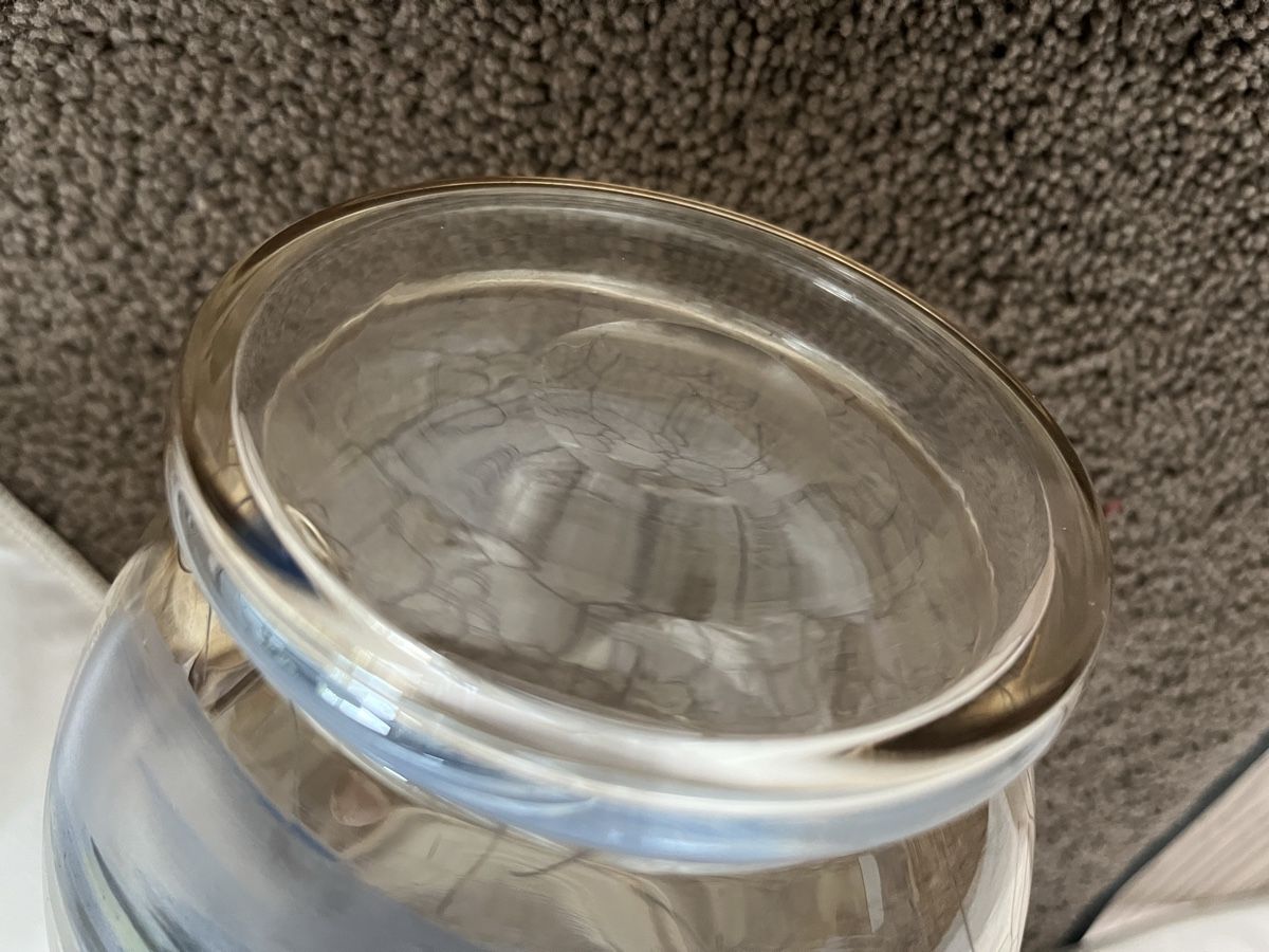 Caraffe: Böhmische Glaskaraffe Karel Palda mit 2 Gläsern – Usato da Romanshorn venduto da Apfelschuss 3